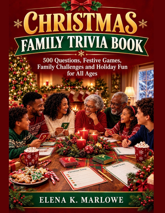 Knjiga CHRISTMAS FAMILY TRIVIA BOOK ELENA K. MARLOWE