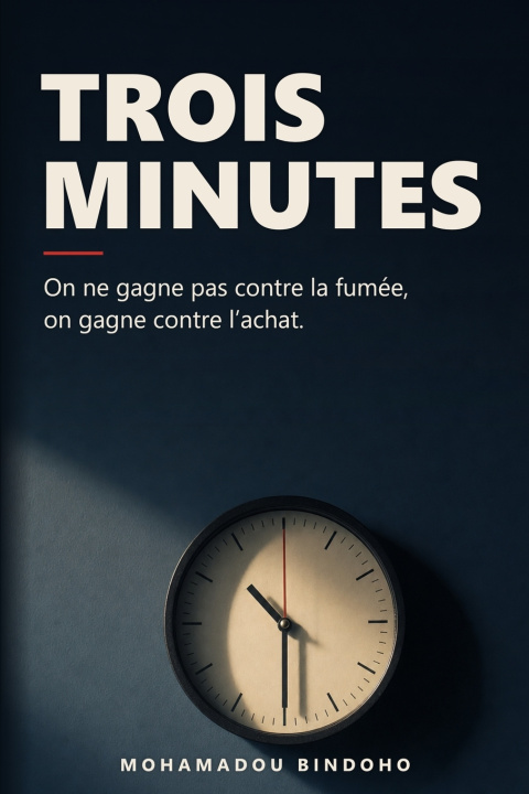Livro Trois minutes Mohamadou Bindoho