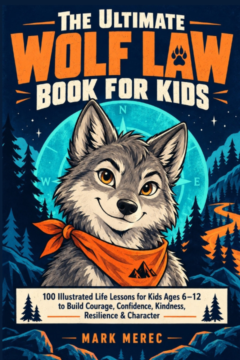Kniha The Ultimate Wolf Law Book for Kids Mark Merec