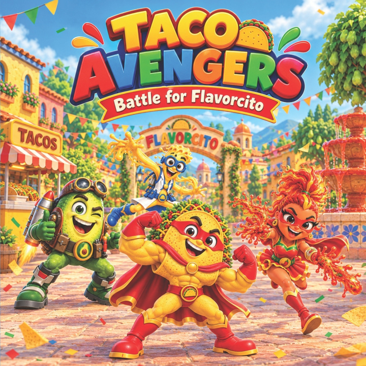 Könyv Taco Avengers Andrew Purio