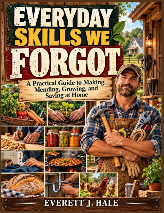 Livro EVERYDAY SKILLS WE FORGOT EVERETT J. HALE
