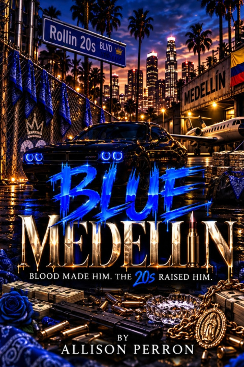 Kniha Blue Medellin Allison Perron
