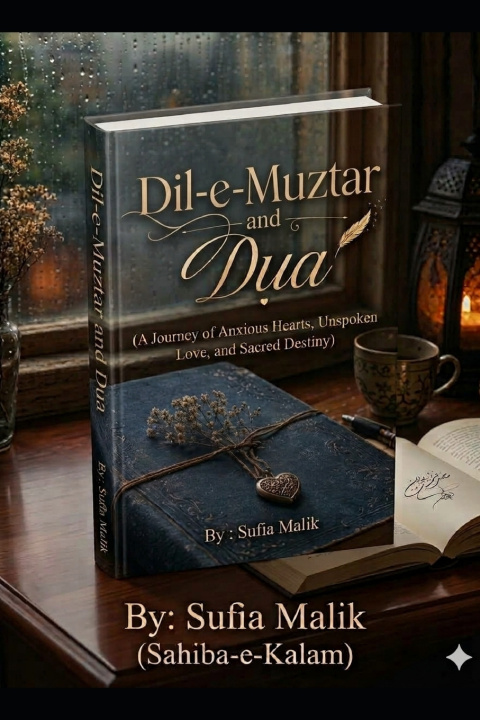 Book Dil-e-Muztar and Dua Sufia Malik