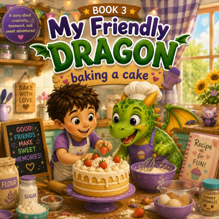 Βιβλίο My Friendly Dragon Camping Bianca Steyn