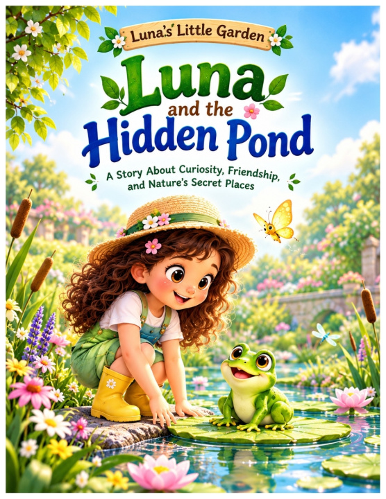 Kniha Luna and the Hidden Pond Debjeet Panja