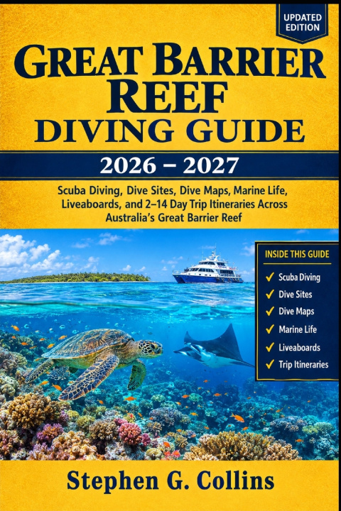 Boek GREAT BARRIER REEF Diving Guide 2026-2027 Stephen G. Collins