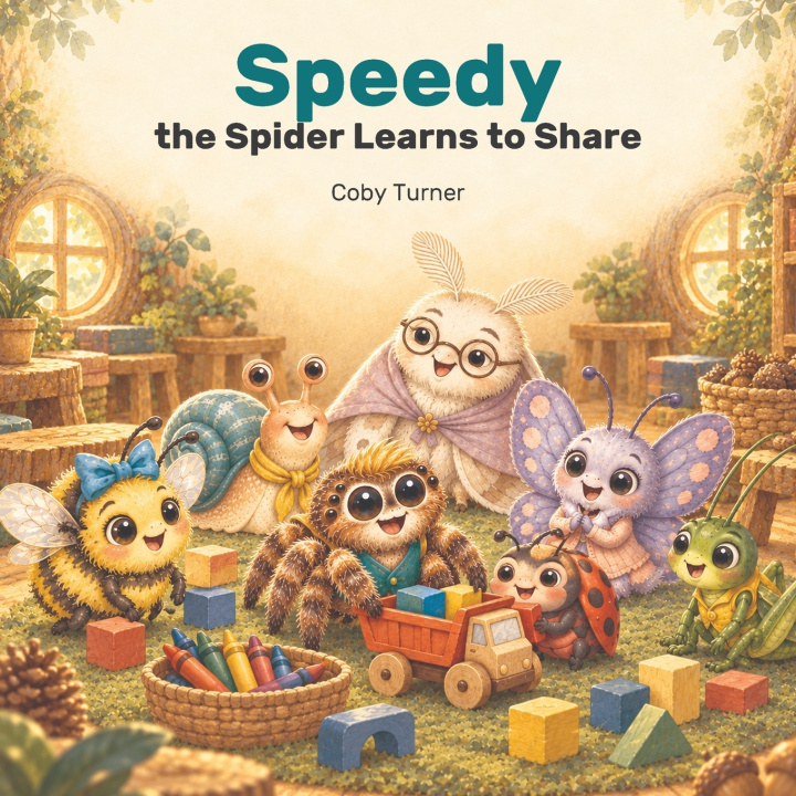 Book Speedy the Spider Coby Turner