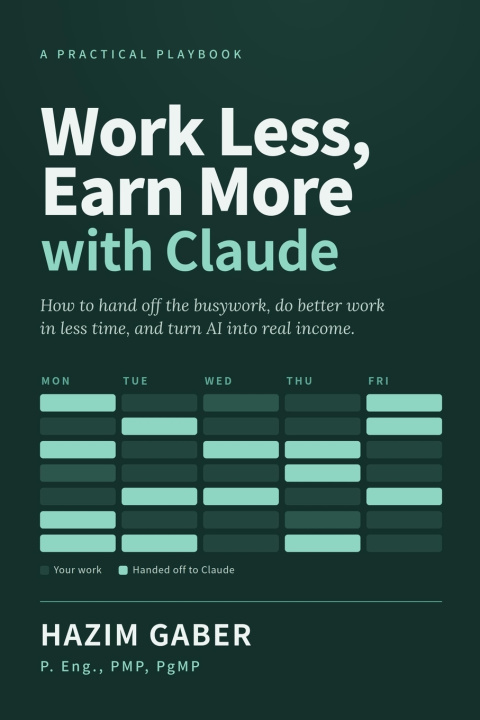 Boek Work Less, Earn More with Claude Hazim Gaber