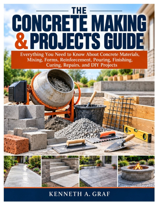 Book The Concrete Making & Projects Guide Kenneth A. Graf