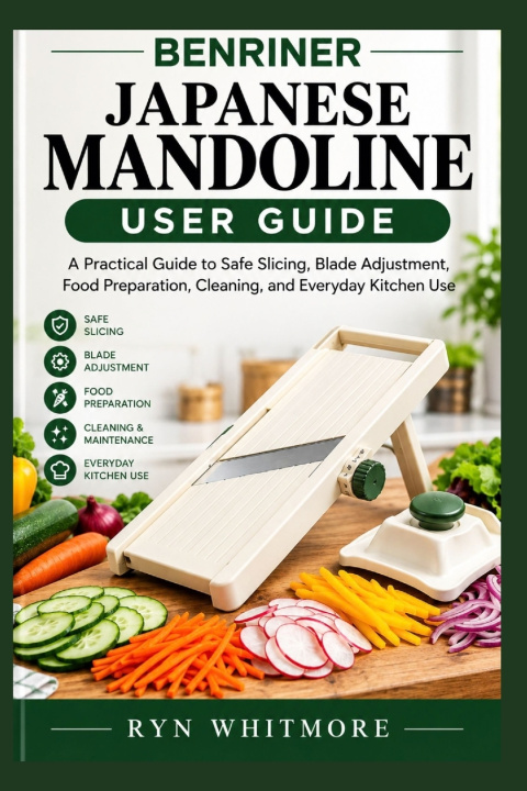 Knjiga BENRINER JAPANESE MANDOLINE USER GUIDE Ryn Whitmore