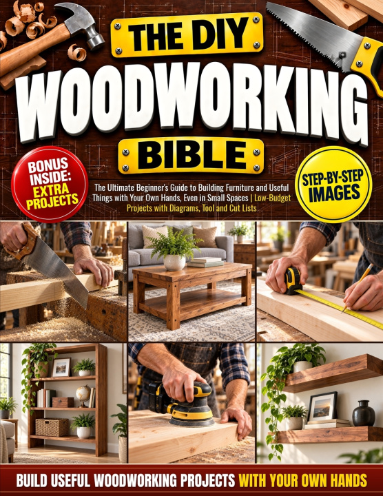Knjiga The DIY Woodworking Bible Logan L. Foreman