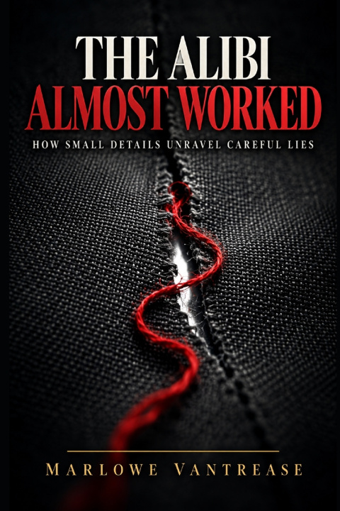 Livro THE ALIBI ALMOST WORKED Marlowe Vantrease