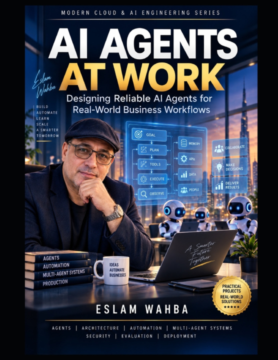 Książka AI Agents at Work Eslam Wahba