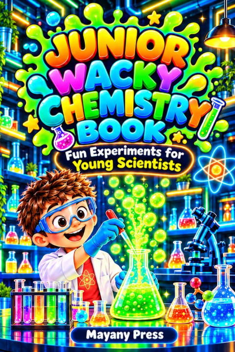 Βιβλίο JUNIOR WACKY CHEMISTRY BOOK Mayany Press