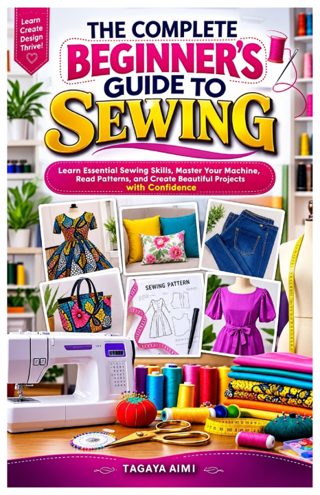 Könyv The Complete Beginner's Guide to Sewing TAGAYA AIMI