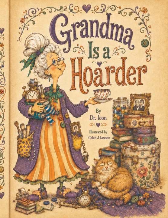 Kniha Grandma Is a Hoarder Dr. Icon