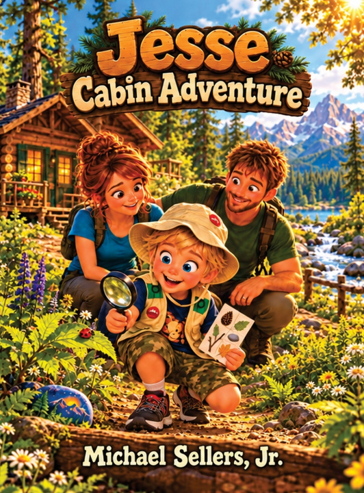 Książka Jesse Cabin Adventure Michael Sellers