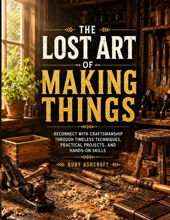 Knjiga THE LOST ART OF MAKING THINGS Ruby Ashcroft
