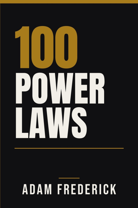 Boek 100 Power Laws Adam Frederick