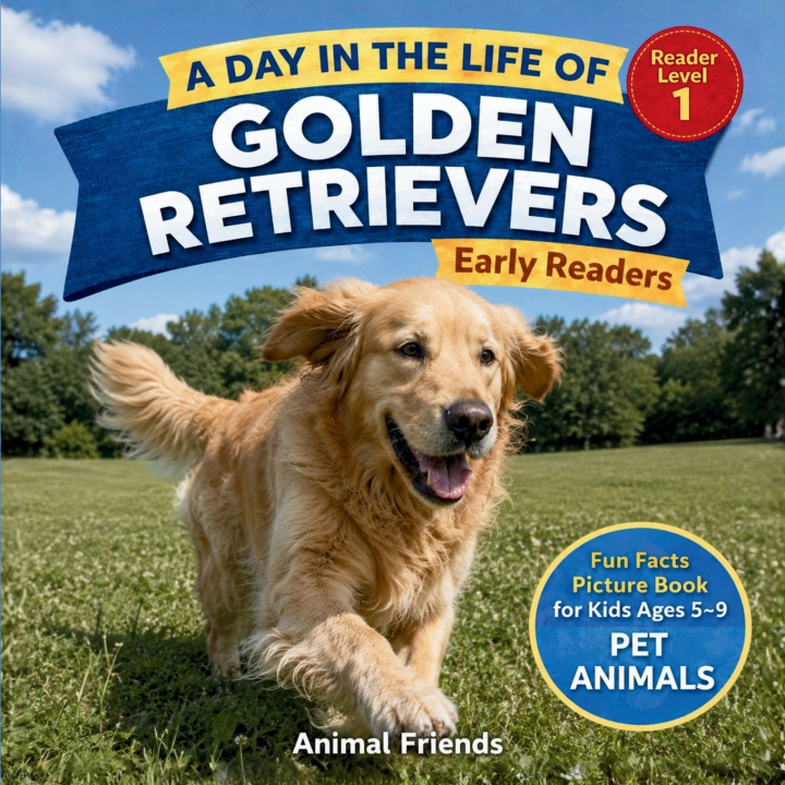 Book Golden Retrievers Animal Friends