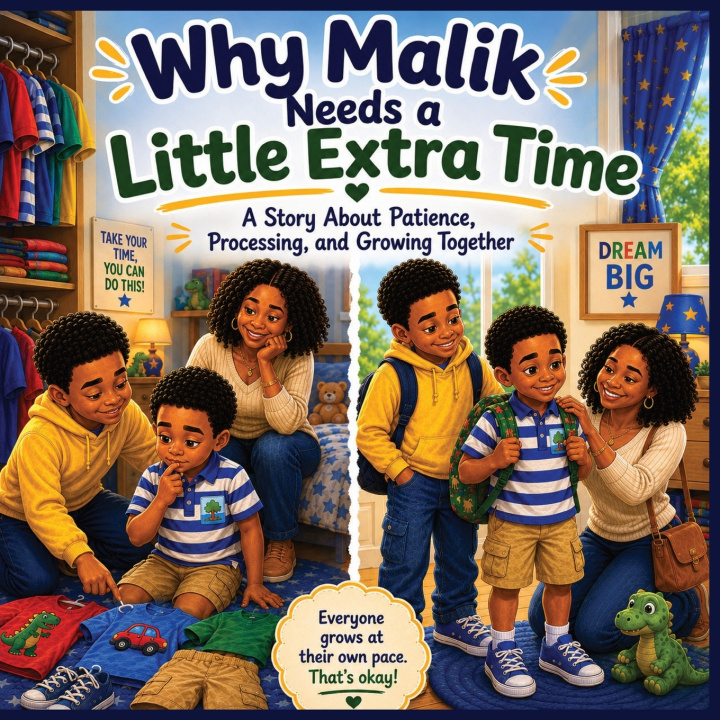 Book Why Malik Needs a Little Extra Time Tanisha N. Williams