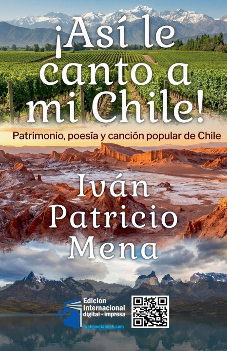 Kniha !Así le canto a mi Chile¡ Iván Patricio Mena