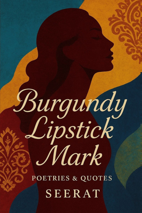 Book Burgundy lipstick mark s e e r a t Xpoetry