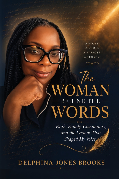 Kniha The Woman Behind The Words Delphina Jones Brooks