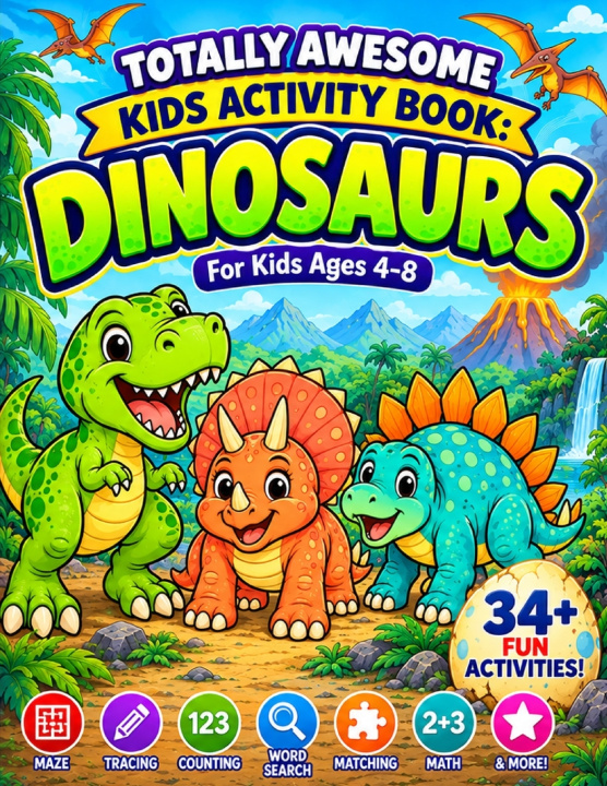 Kniha Totally Awesome Kids Activity Book LPS Publishing House LLC