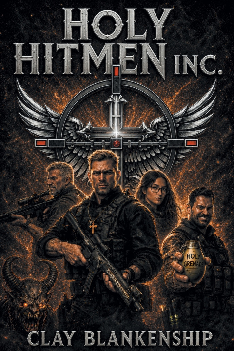 Livro Holy Hitmen Inc. Clay Blankenship