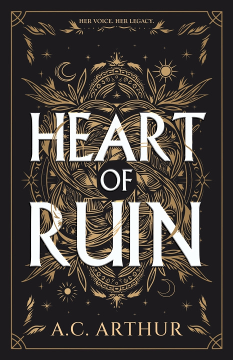 Livro Heart of Ruin A.C. Arthur