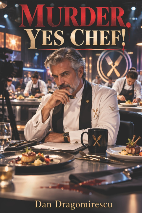 Livro MURDER.YES CHEF! Dan Dragomirescu