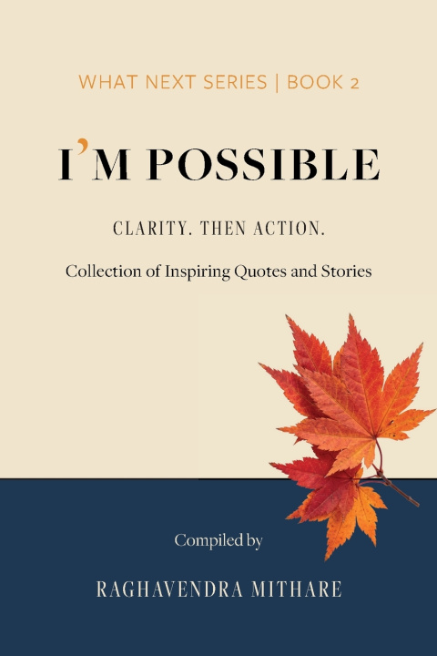 Buch I'M POSSIBLE Raghavendra Mithare