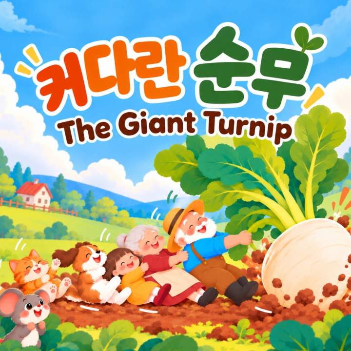 Buch 커다란 순무 The Giant Turnip Charlotte Chang