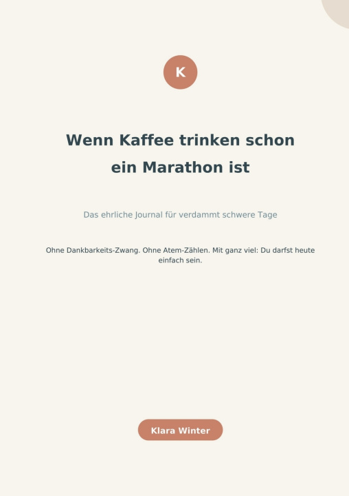 Libro Wenn Kaffee trinken schon ein Marathon ist Klara Winter