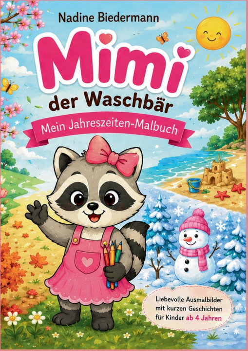 Kniha Mimi der Waschbär Nadine Biedermann