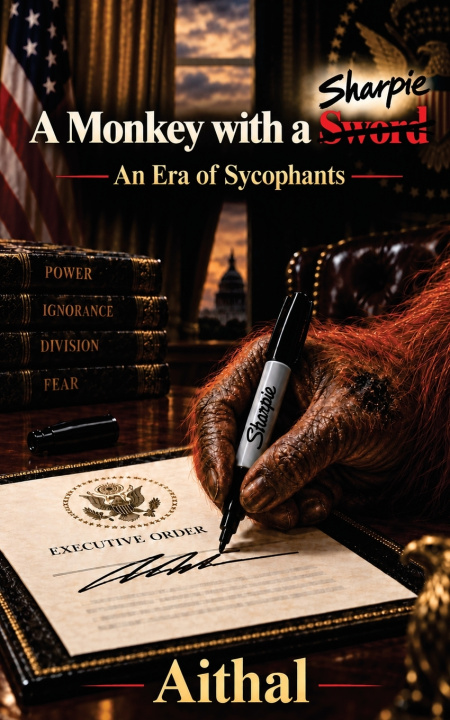 Kniha A Monkey with a Sharpie Aithal