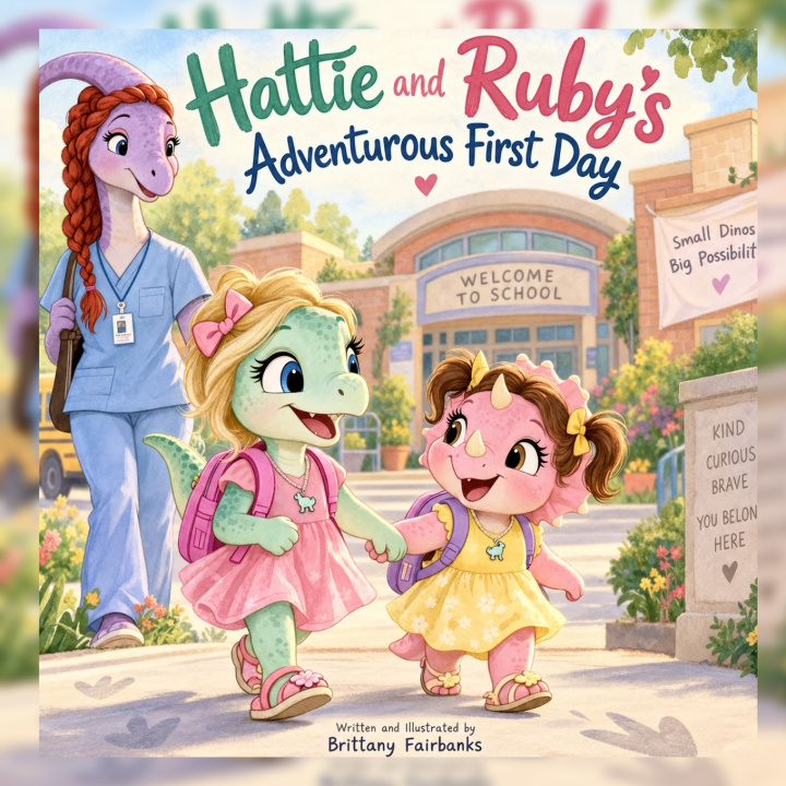 Kniha Hattie and Ruby's adventurous first day Brittany Fairbanks