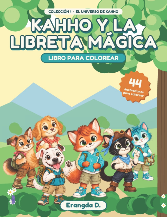 Knjiga Kahho y la libreta mágica ERANGDA D