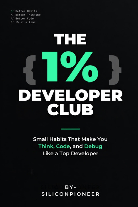 Książka THE 1% DEVELOPER CATEGORY Silicon Pioneer