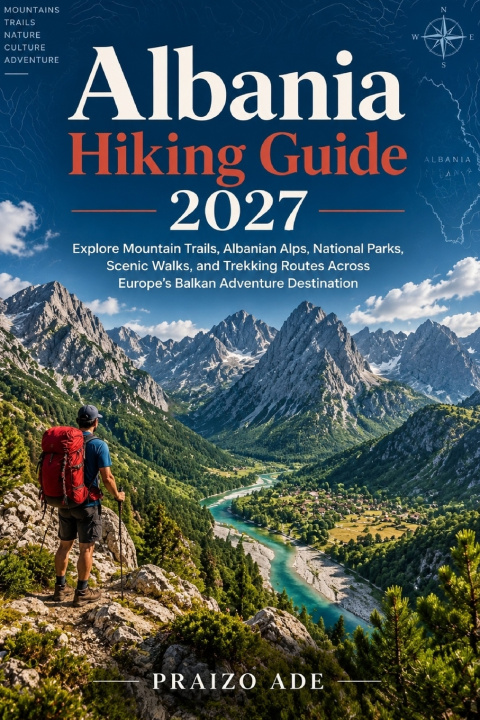 Könyv Albania Hiking Guide Praizo Ade