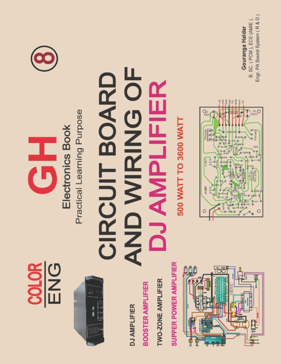 Książka DJ Amplifier Circuit & Wiring Book G Haldar