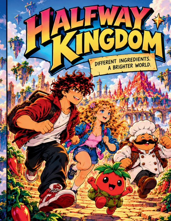 Libro Halfway Kingdom TOBI ADENIRAN