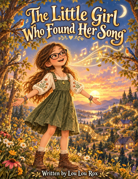 Kniha THE LITTLE GIRL WHO FOUND HER SONG Lou Lou Rox