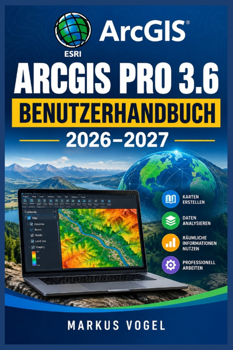 Kniha ARCGIS PRO 3.6 BENUTZERHANDBUCH 2026-2027 Markus Vogel