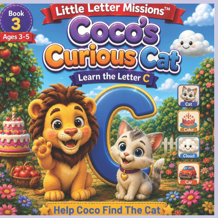 Livro Coco's Curious Cat Ezz DIab
