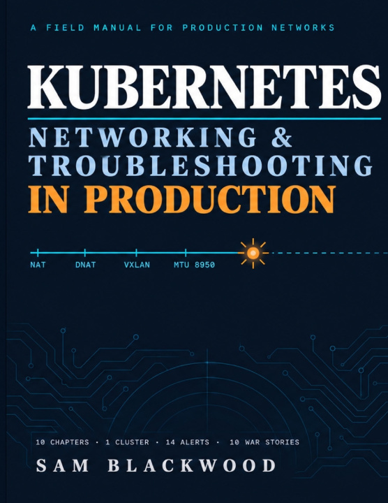 Kniha Kubernetes Networking & Troubleshooting in Production Sam blackwood