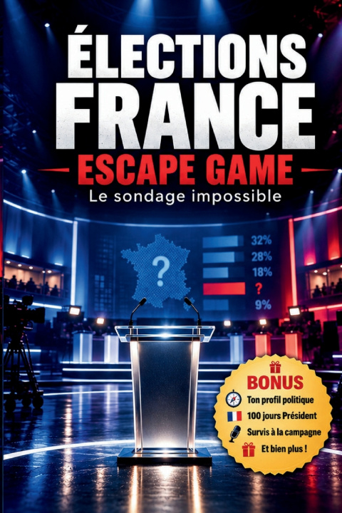 Carte ÉLECTIONS FRANCE - ESCAPE GAME Julien Mirev