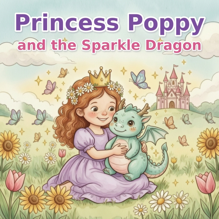 Kniha Princess Poppy and the Sparkle Dragon Kelli Nash