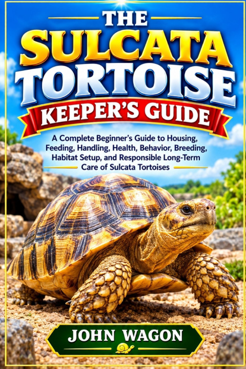 Книга THE SULCATA TORTOISE KEEPER'S GUIDE JOHN WAGON